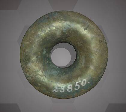 Picture of the 3D model of bronze coupling ring 2