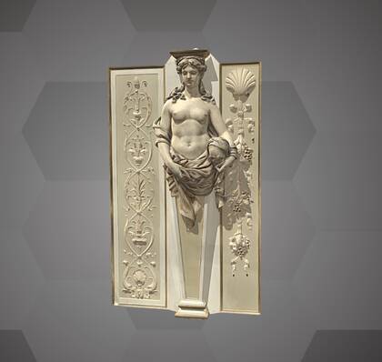 Image of the 3D Model of a Figure embodying the element "Arsenic"