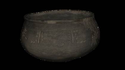 Picture of 3D model of a wide-mouthed bowl