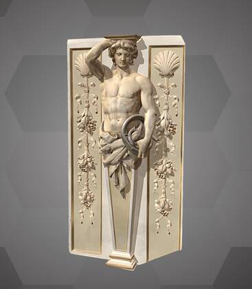 Image of the 3D Model of a Figure embodying the element "Lead"