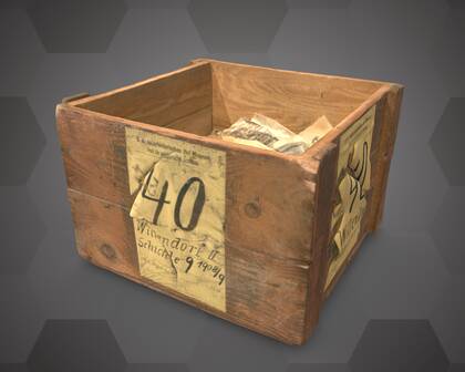 Picture of 3D model of Willendorf expedition box 40 (1908/09)