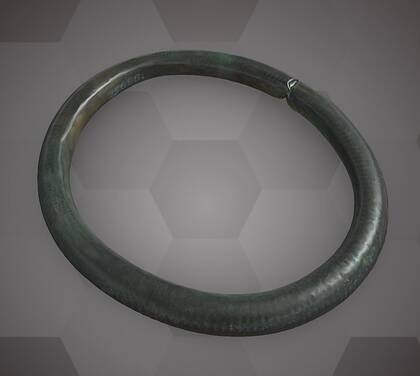 Picture of the 3D model of the bronze bracelet