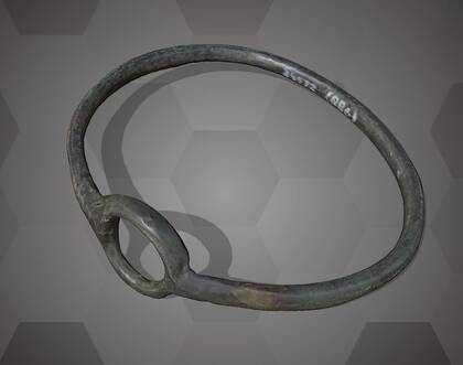 Picture of the 3D model of bronze bracelet 2