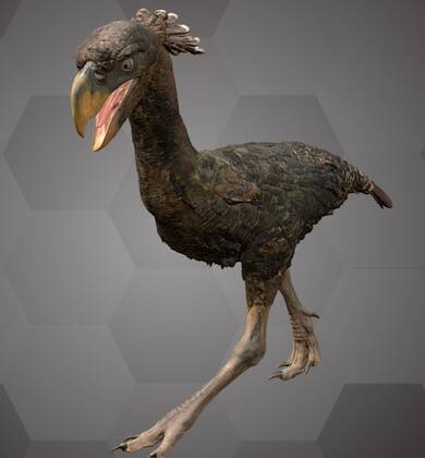 Image of the 3D Model of a Terror Bird