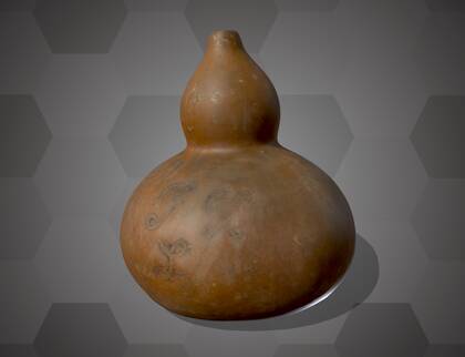 Picture of 3D model of a calabash