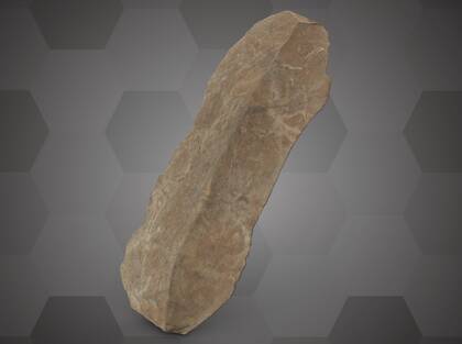 Picture of 3D model of a blade from Willendorf