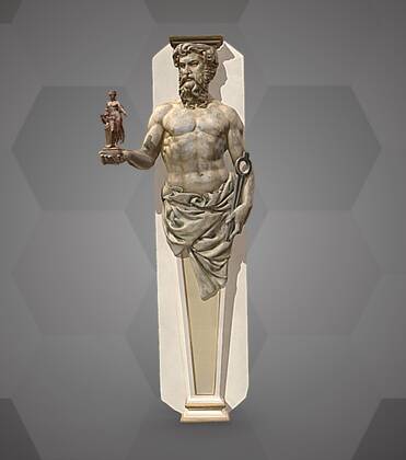 Image of the 3D Model of a male Figure embodying the element "Copper"
